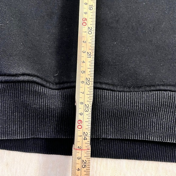 South Pole Hoodie Mens XL Black Pullover Logo Graphic Sweatshirt Y2K - Picture 5 of 7